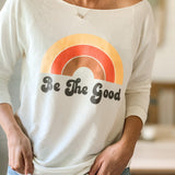 Be The Good Raw Edge Pullover