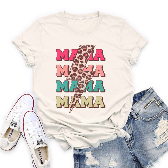 Mama Lightning Graphic Tee